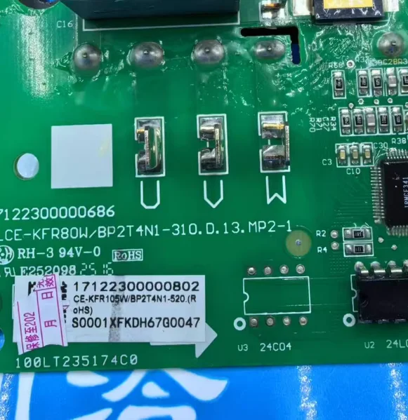 New air conditioning motherboard 171223000000686 CE-KFR105W/BP2T4N1-520 ELCE-KFR80W/BP2T4N1-310 171223000000802