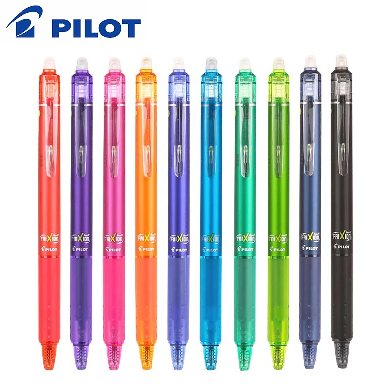 

1 Pcs PILOT FriXion Erasable Gel Pen LFBK-23EF/23F 0.5/0.7mm Color Press Friction for School Office Writing Stationery