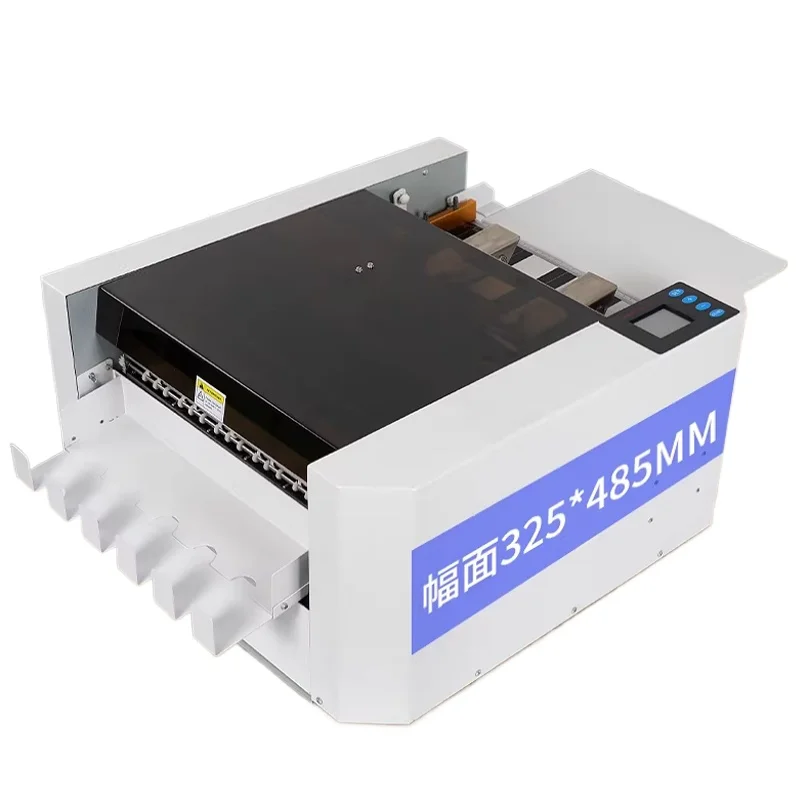 Electric Business Card Cutter Photo Trimmer 100 Sheets/40S Multifunctional Intelligent Photo Trimmer A3+ Card Cutting Machine