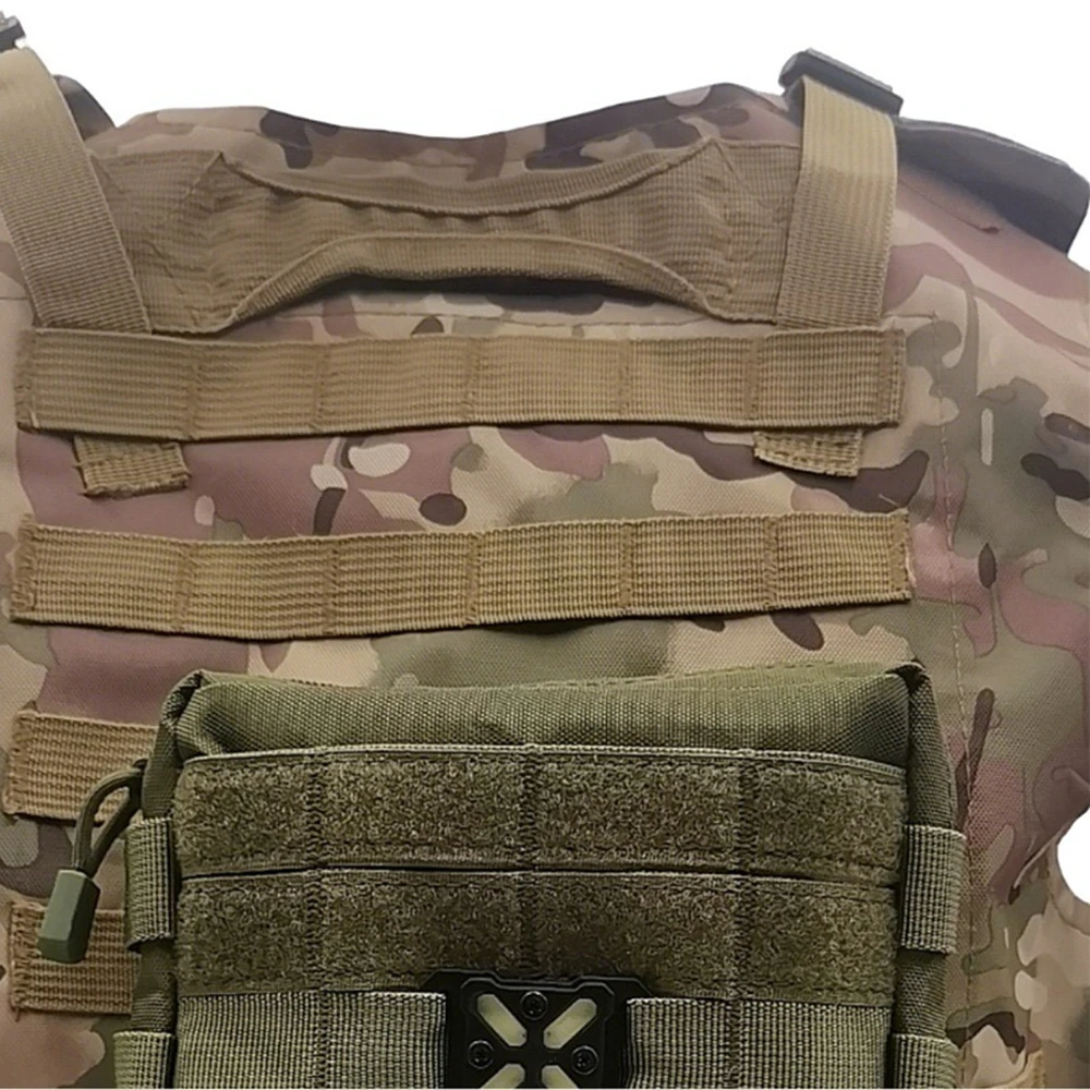 Outdoor MOLLE Reflective Warning Tape Night Glow Identification Patch Backpack Extension Patch Functional Morale Patch
