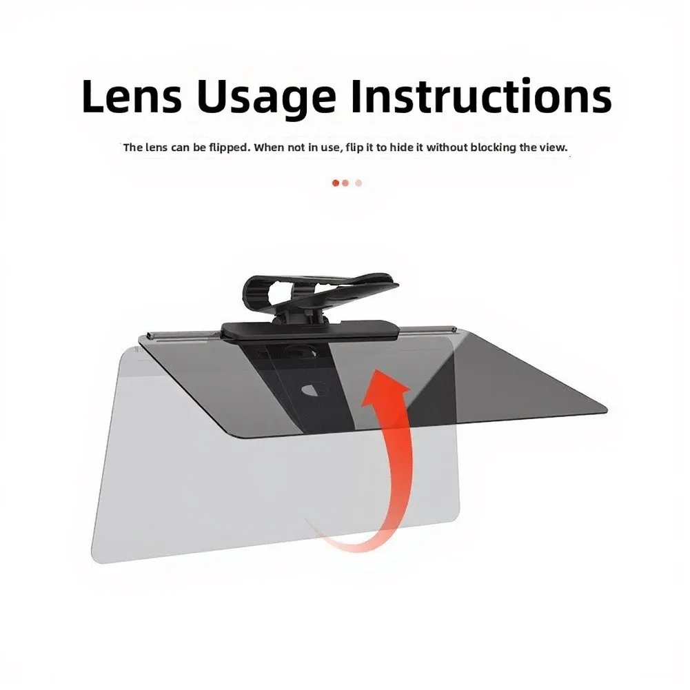 Sun Visor Extension for Cars Clips Onto OEM Visor To Broaden Effective Shade Zone Without Altering Interior Components
