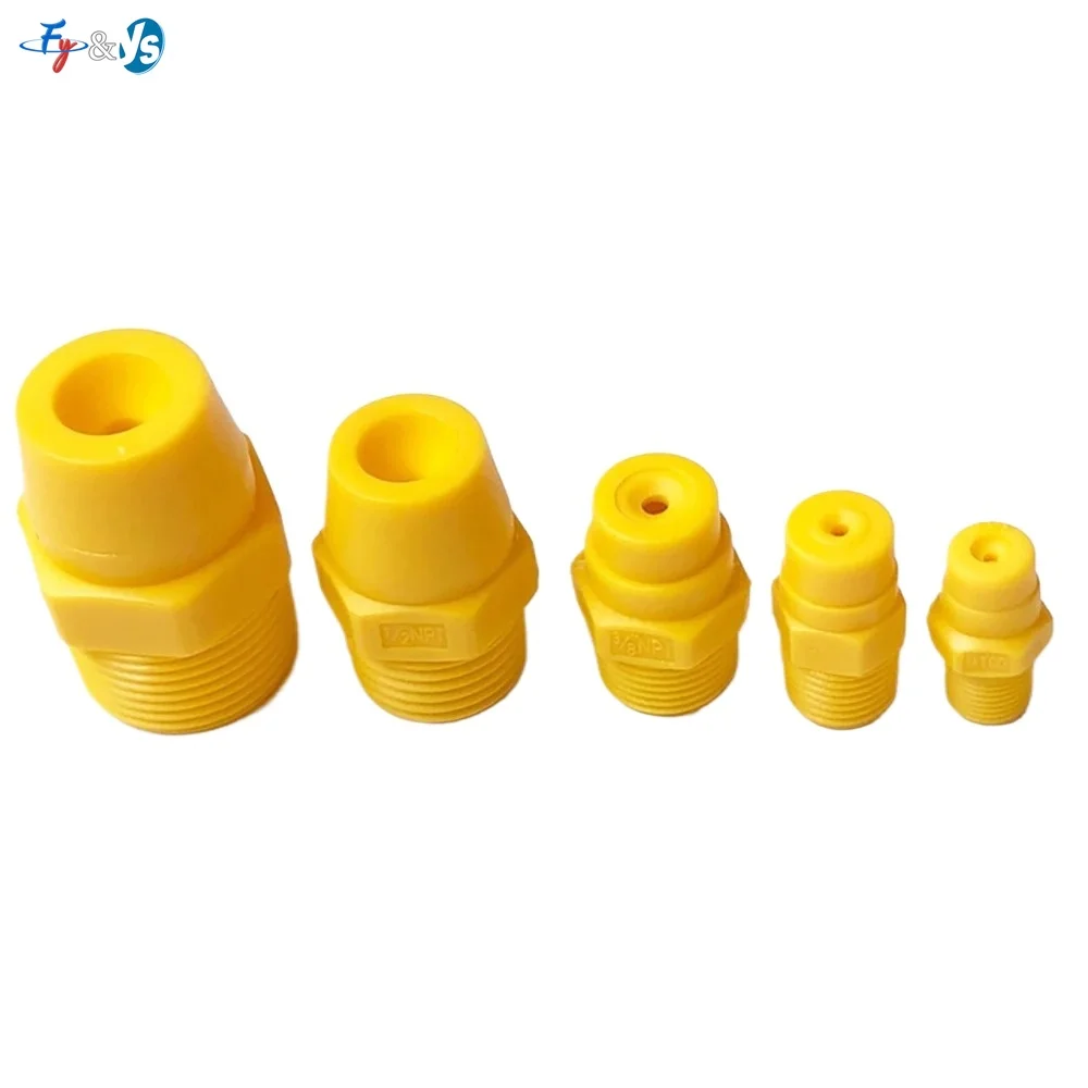 Plastic Solid Full Cone Spray Nozzle 1/8