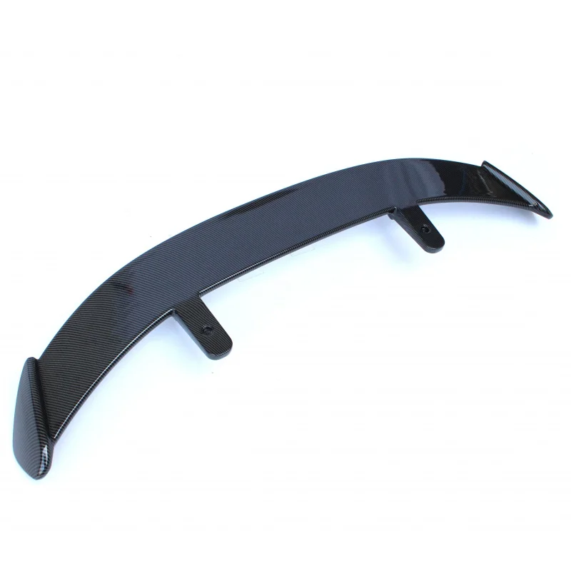 High Quality Universal 12 Inch ABS Ducktail Rear Spoiler Tail Wing Exterior Modification Accessories Fit For Sedan Hatchback SUV