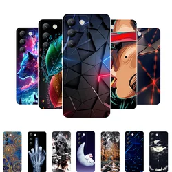 For Vivo V40 SE 5G Case Animal Cartoon Silicone Soft Back Cover Phone Case for Vivo V40SE V 40 SE TPU Coque VivoV40SE Funda