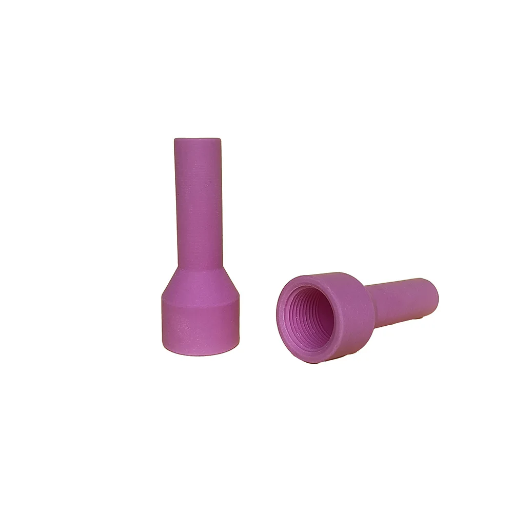 10pcs Long Alumina Shield for TIG Welding WP-10 WP-12 W500 Ceramic Gas Nozzle Cup 14N68L 14N69L 14N70L 14N71L 14N72L