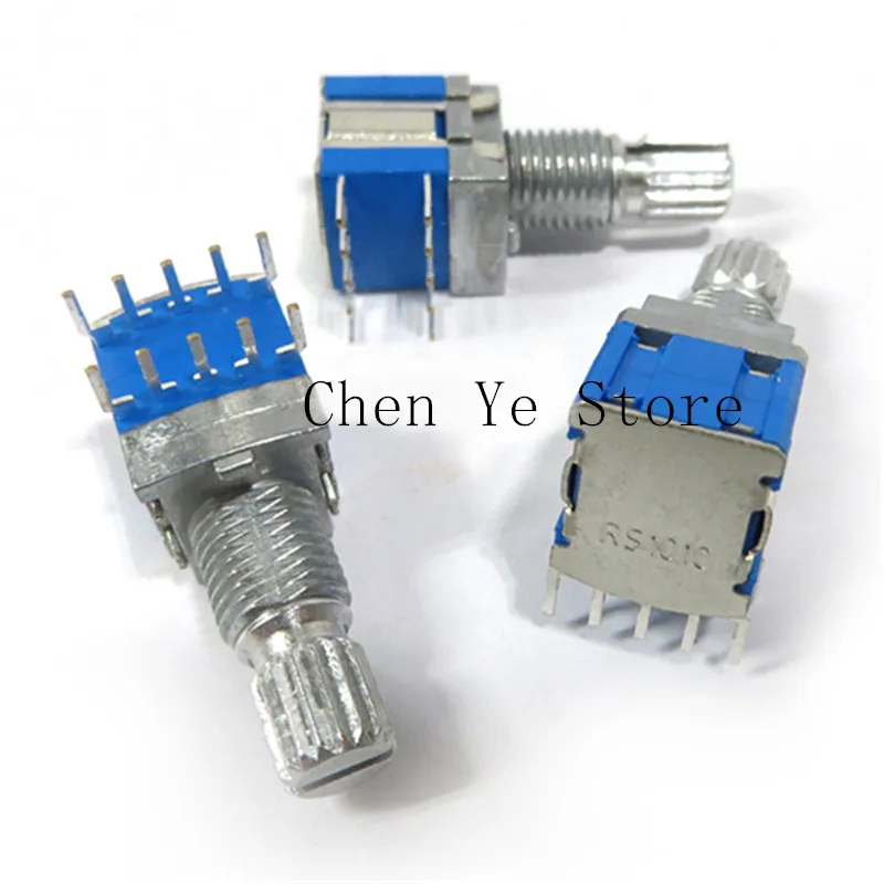 10PCS RS1010 small sealed change-over switch 2 knife 3 gear 4 shaft length 15MM gear switch band switch