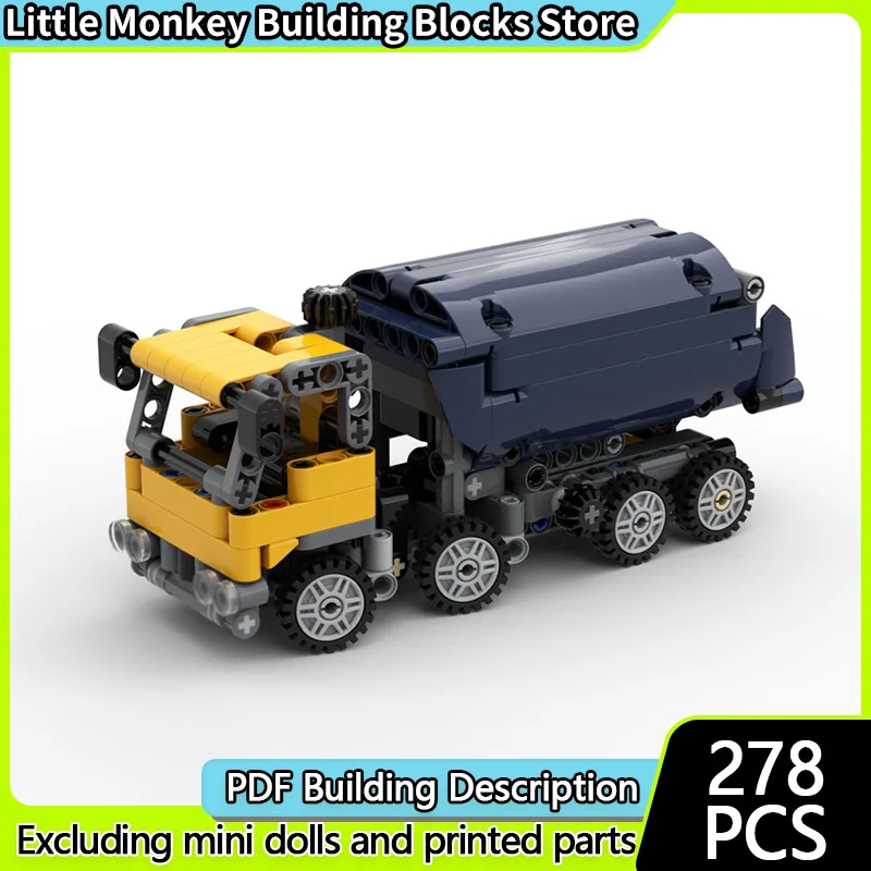 

Модель скоростного гоночного автомобиля MOC, строительные кирпичи, мини-высадочный грузовик, модульная технология, детские праздничные подарки, сборные игрушки, костюм