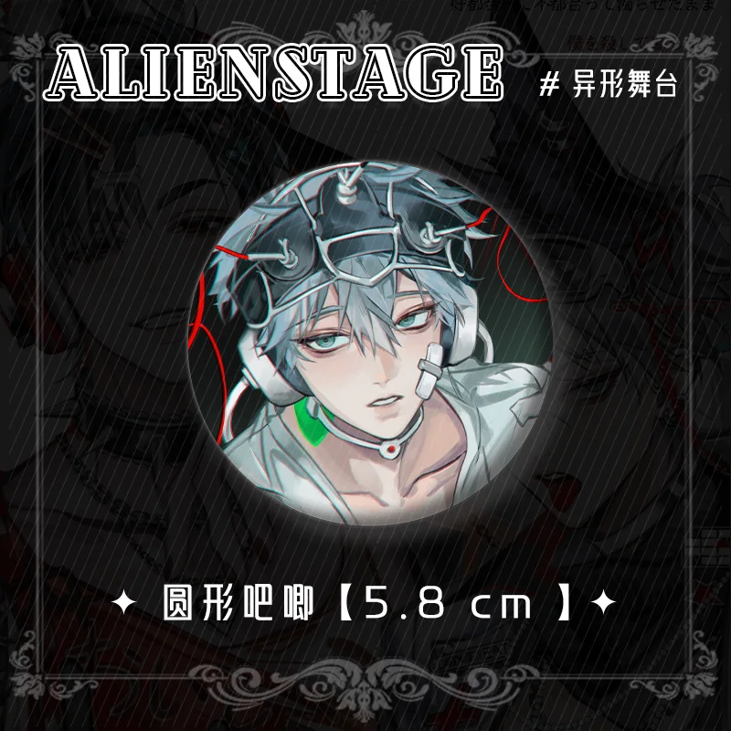 جديد أنيمي الغريبة المرحلة حتى إيفان تأثيري الاكريليك حامل ورقة ملونة المفاتيح قلادة بروش شارة مروحة جمع الهدايا