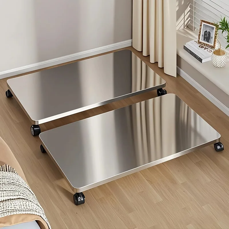 Household removable storage box base tray shelf bedroom floor study sorting box storage simple bracket