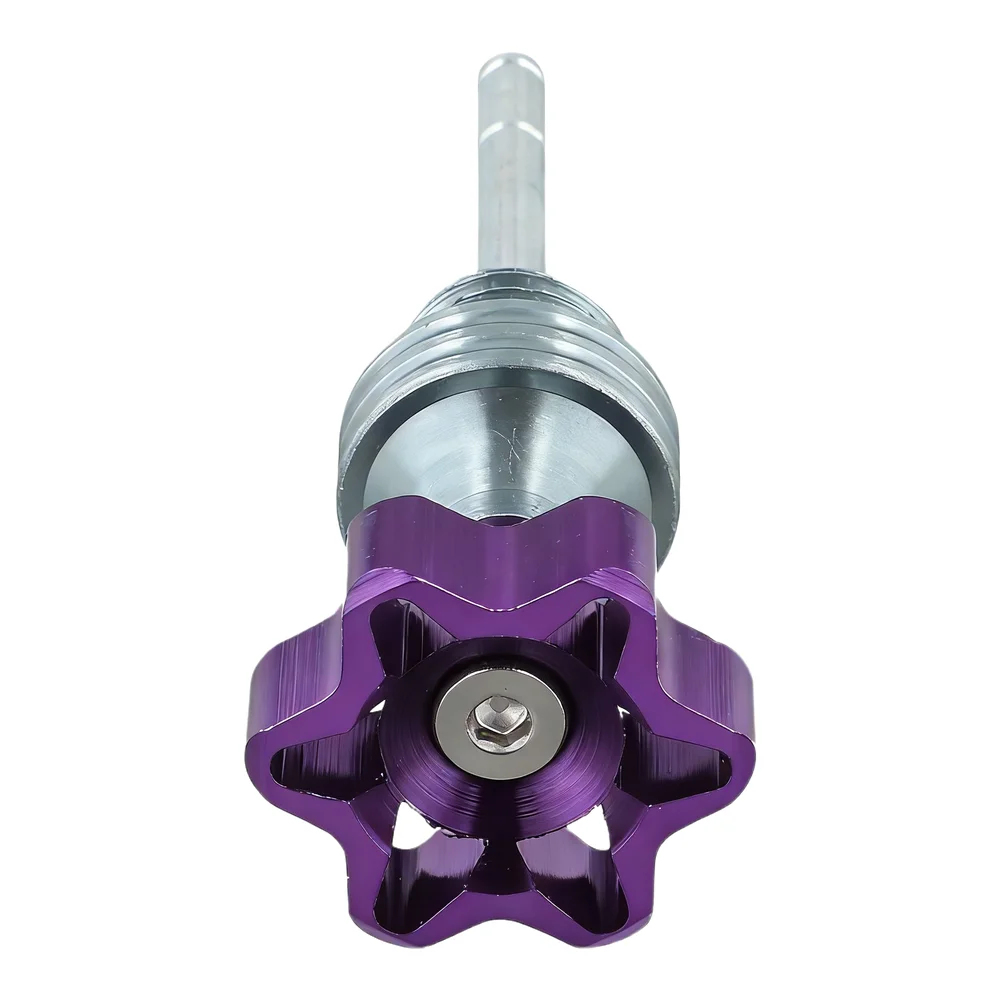 Daily Maintenance Bike Oil Dipstick Oil Level Gauge Accurate Oil Level Reading Tool Motorcycle Oil Dipstick Purple