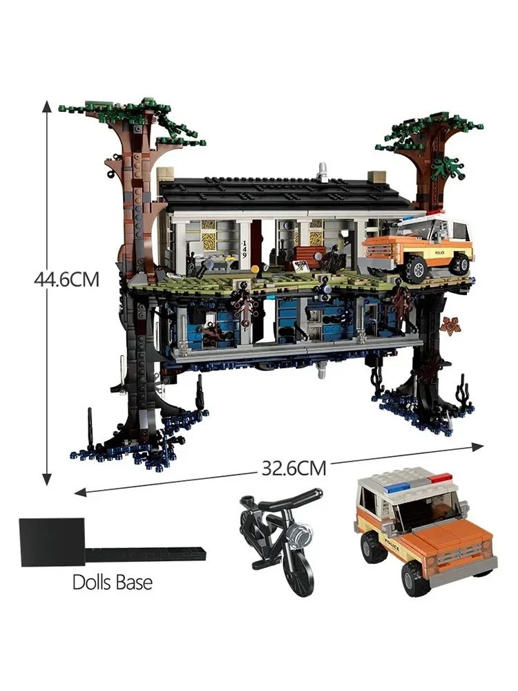 2025 Nwe 2499 Stück The Upside Down Bausteine Modell Brick Kit kompatibel 75810 für Kinder Erwachsene Weihnachten Geburtstag Spielzeug Geschenke