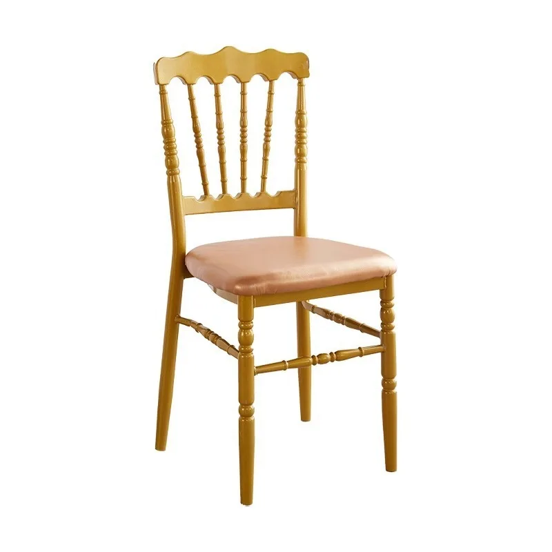 

Hotel Bamboo Napoleon Banquet Hotel Wedding Crystal Hotel Backrest Restaurant Chair