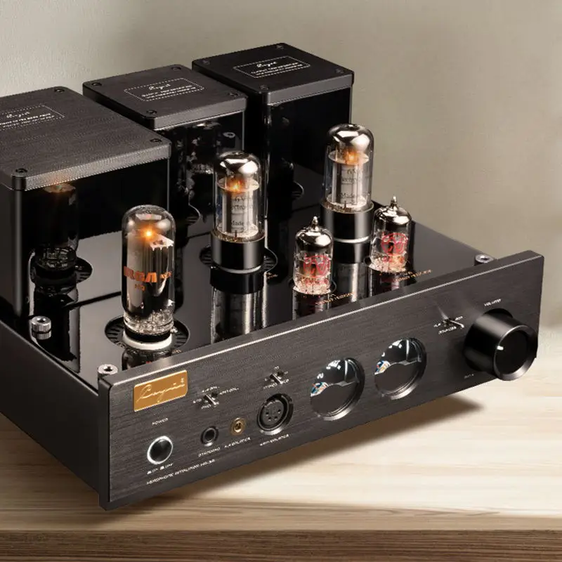 Cayin HA-3A Transformator Gekoppeld Evenwichtige Aangedreven Vacuüm Tube Hoofdtelefoon Versterker