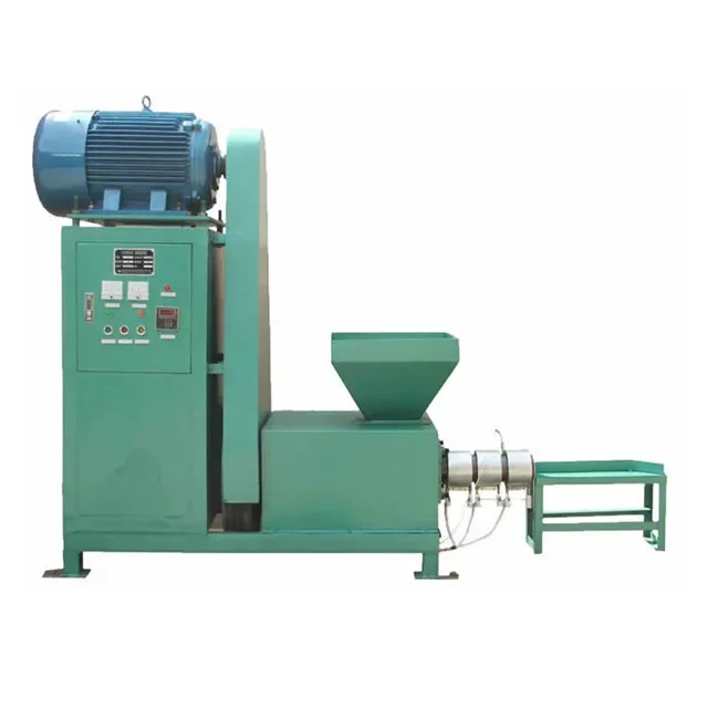 Eco-friendly rice straw sawdust briquette making machine