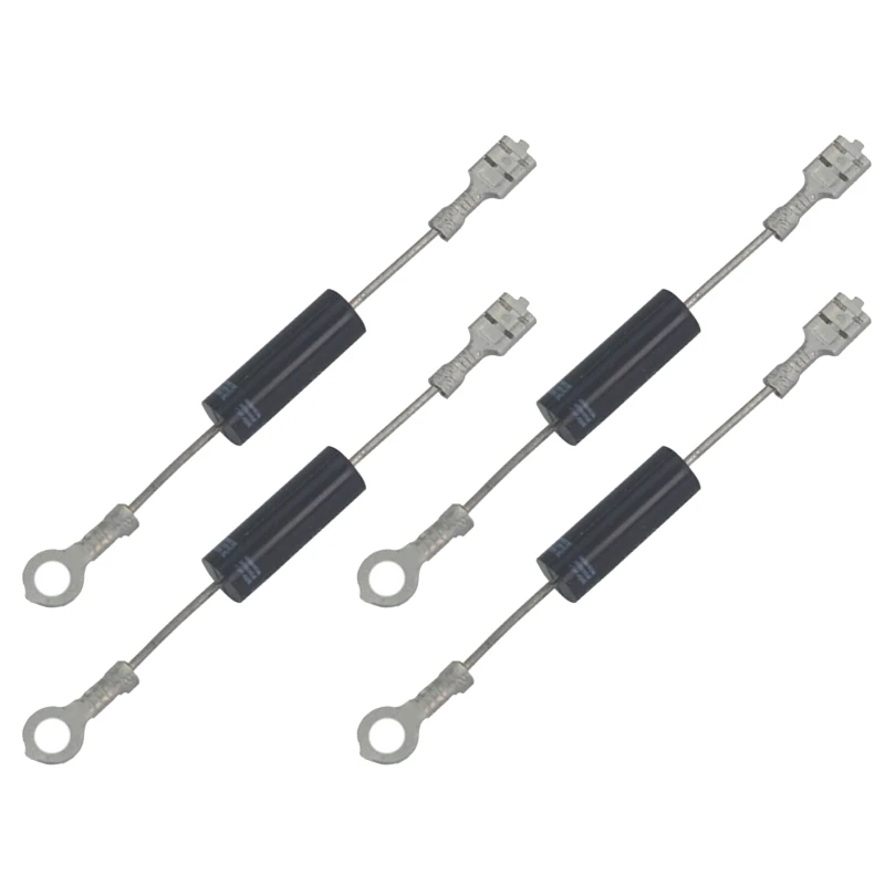 4 PCS Universal Microwave Oven Diode Black Metal Accessories Kitchen Tool