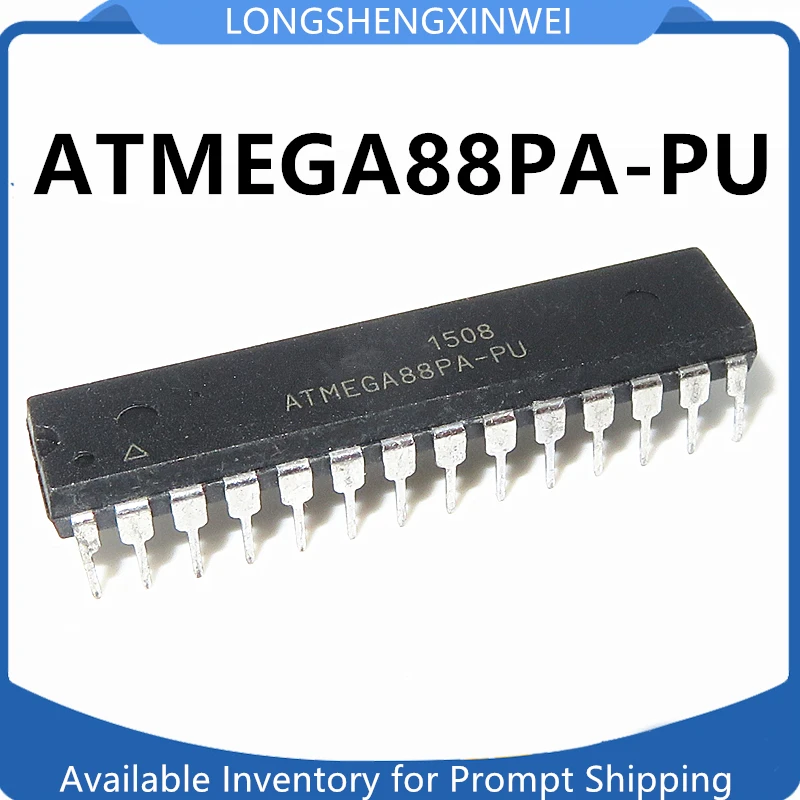 1PCS New Original ATMEGA88PA-PU ATMEGA88PA MEGA88PA-PU Direct Insert DIP28 Single-chip Microcontroller Chip