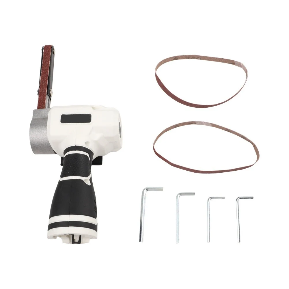 Lithium-Powered Cordless Belt Sander for Consistent Performance on Rough Surfaces Old Coatings and Weld Seam Blending