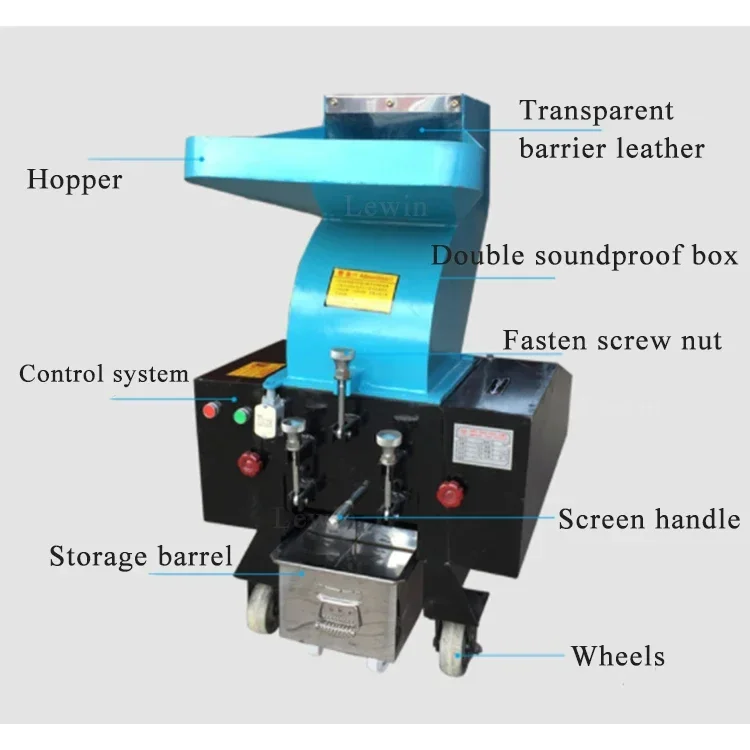 plastic crushing machine shredder recycle plastic crush machine plastic crushing machine