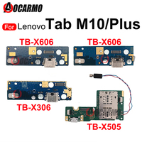 USB Charger Dock Connector Charging Port Board For Lenovo M10 HD 2nd TB-X306 TB-X505 X505F X606F TB-X606 Tab M10 Plus