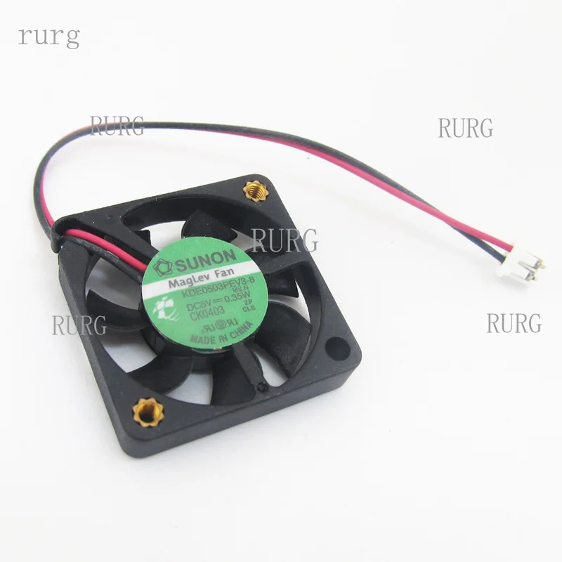 R+ 1-piece SUNON MagLev KDE0503PEV3-8 30x30x6mm 3006 DC5V 0.35W 2-pin DC cooling fan