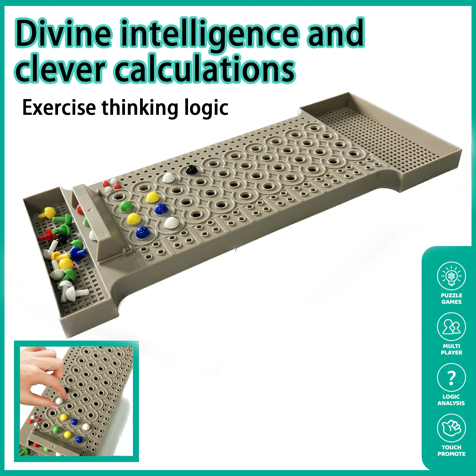 Shenji Miaoshu Zhuji لعبة تكسير المنطق لعبة تكسير كلمة المرور Zhuji Miaoshu لعبة لوحة تفاعلية مزدوجة #1