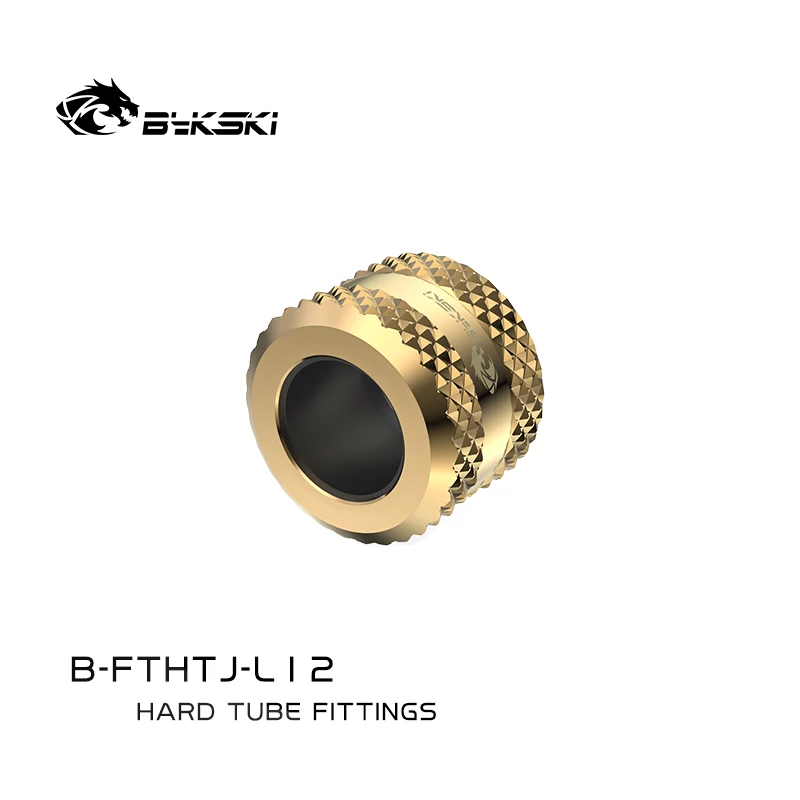 Bykski Water Cooling Connector OD12mm 14mm 16mm Hard Tube Fitting G1/4'' Computer Accessories Use for Rigid Pipe B-FTHTJ-L14