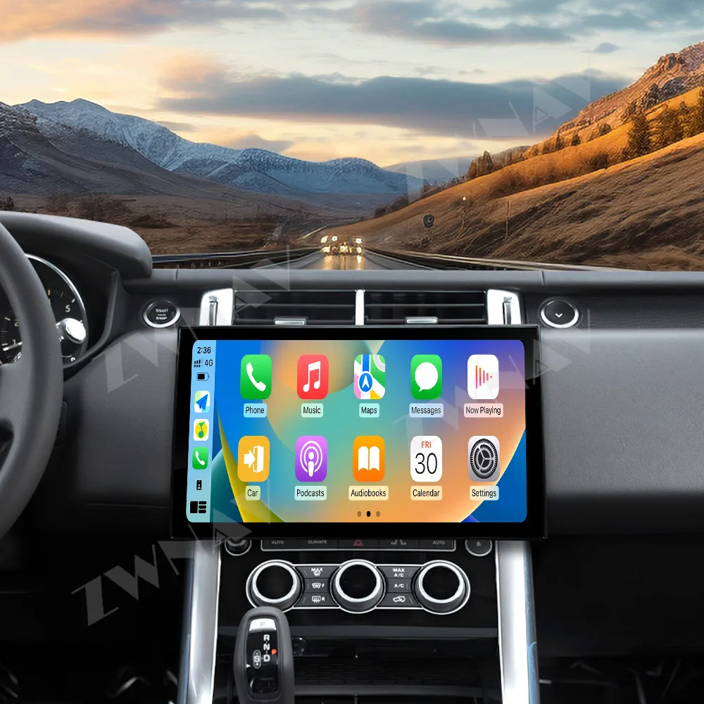 

13.3” Android auto screen For Range Rover Sport 2014-2017 GPS navigation carplay multimedia player radio wireless head unit