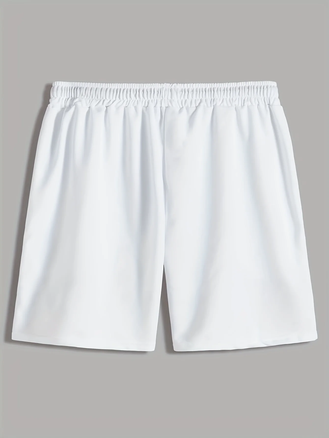 Men's Printed Masked Figure Pattern and Letter Printed Shorts with Waistband and Pockets, Summer Street Fashion Shorts