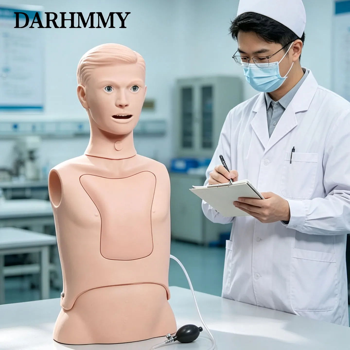 DARHMMY Advanced Nasogastric Tube and Tracheal Care Model