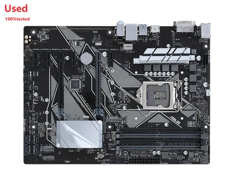 Imagen 2 del producto Placa base de escritorio Asus PRIME Z370-P LGA1151 DDR4 64GB Core i7/i5/i3 PCI-E 3,0 64GB Intel Z370 para 8 o 9th gen usada