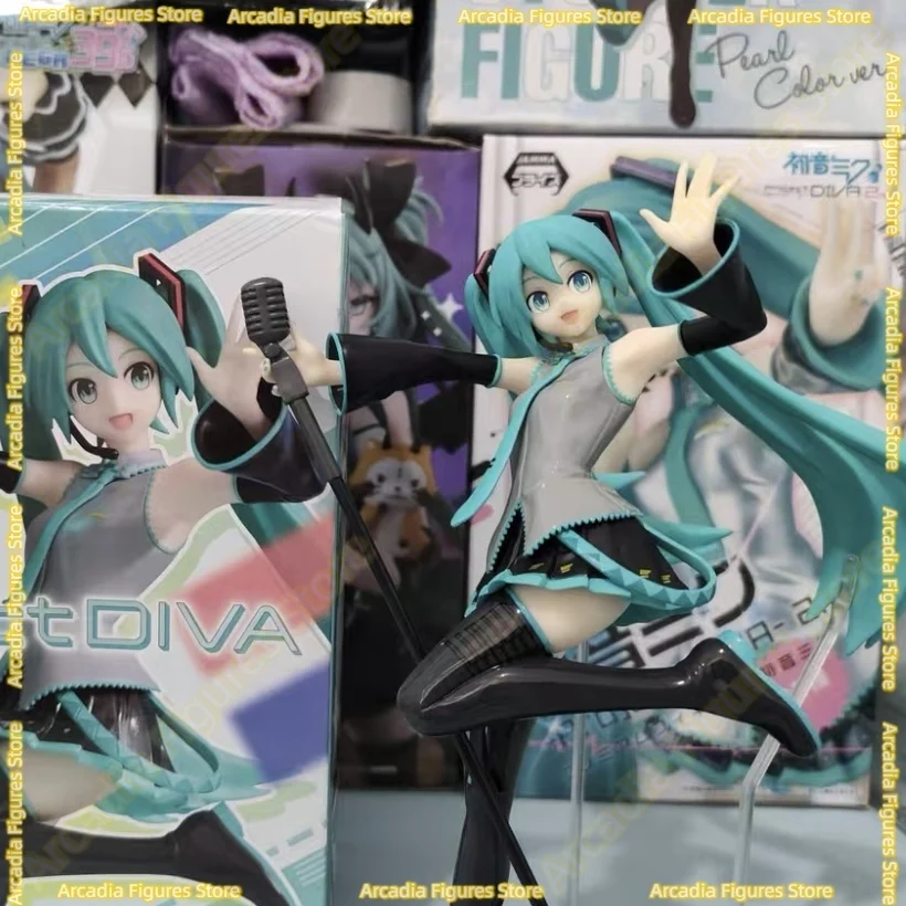 在庫あり-sega-初音ミク：project-diva-mega-39’s-初音ミク-project-diva-15thver-pvc製アニメフィギュアコレクタブルモデル玩具