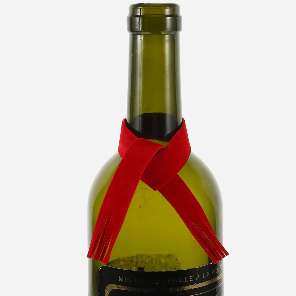 

1Set Mini Christmas Hats Scarves Bright Colors Fade Resistant Props for Family Gathering Photo Taking Party Supplies