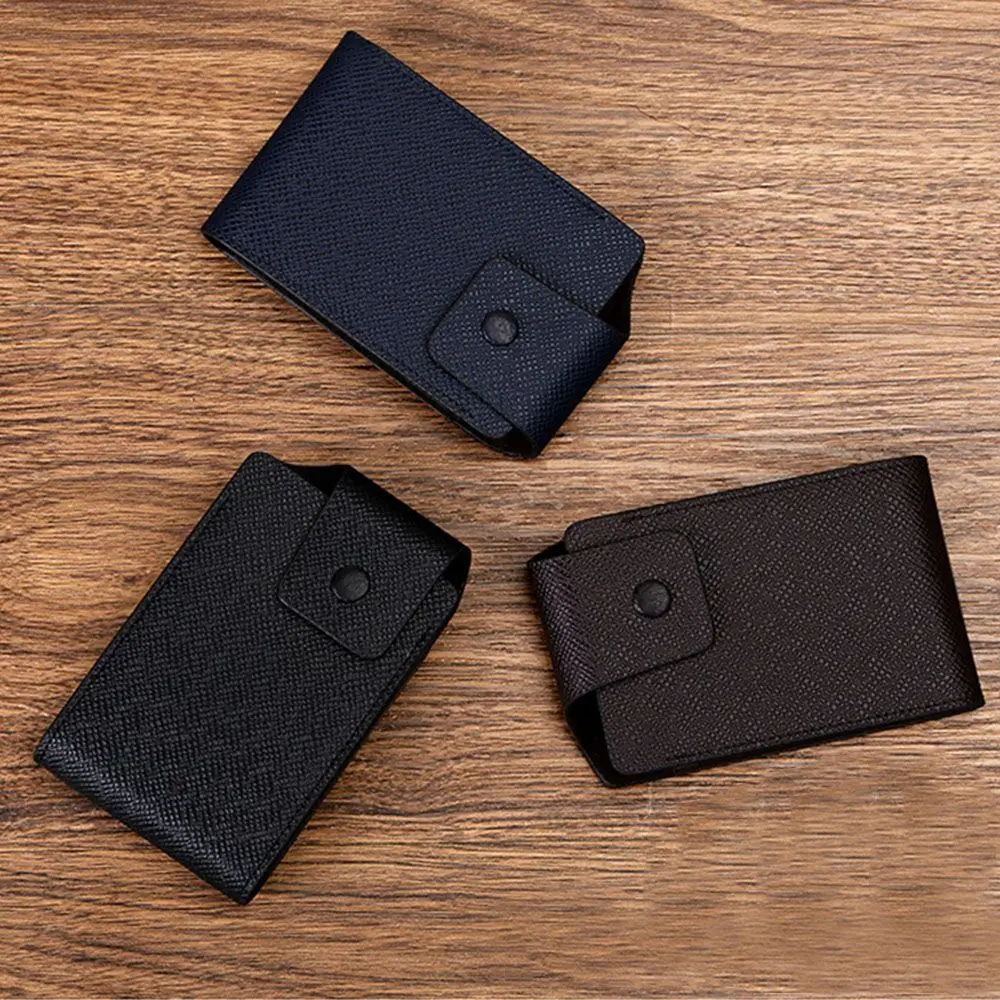 Nuovo portafoglio da uomo corto piccolo multifunzionale porta carte di credito in pelle PU Business Zipper borsa moda Casual di alta qualità