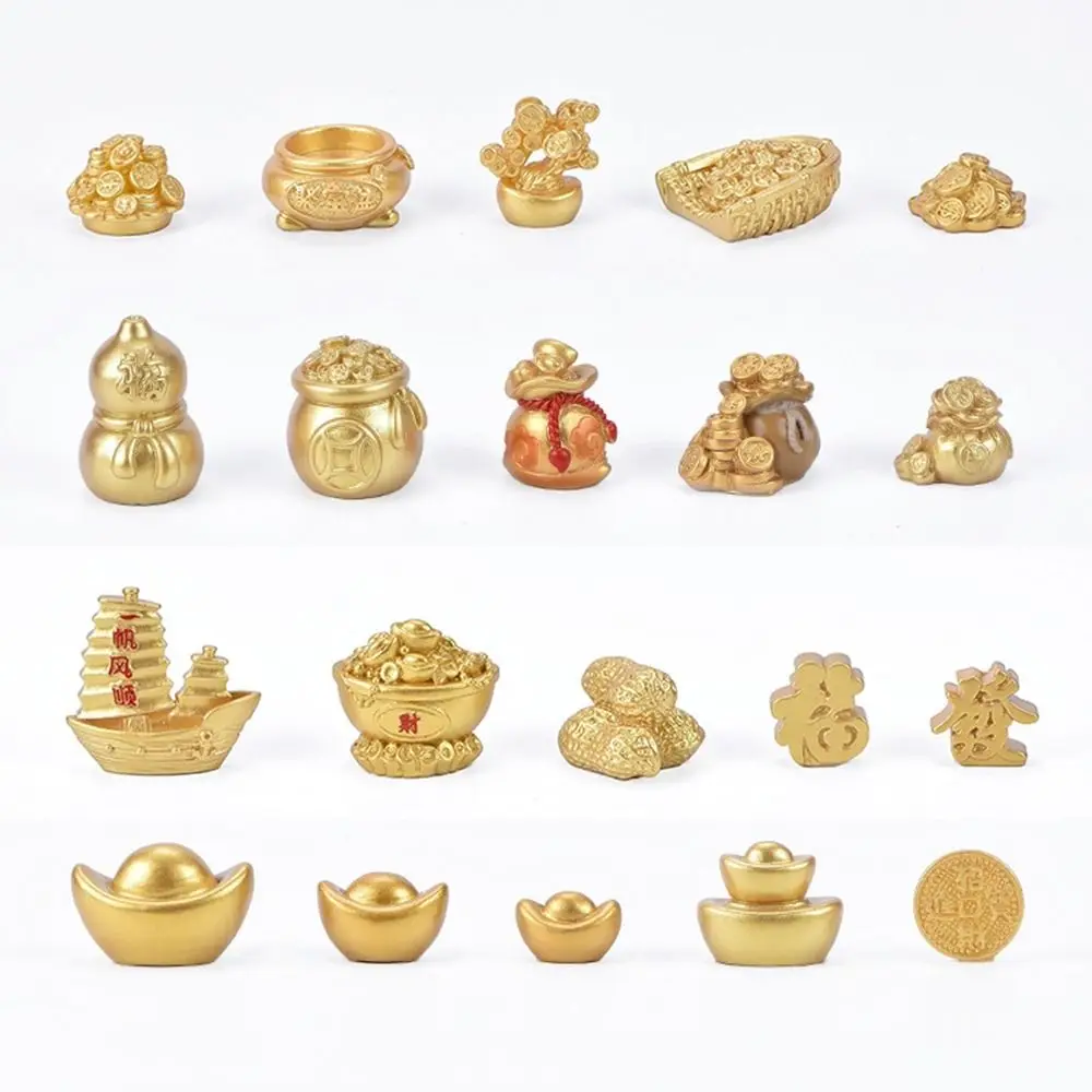 Micro Landscape DIY Ornaments Desktop Decor Decoration Crafts Auspicious Ornaments Small Ornament Fortune Trinkets Figurine