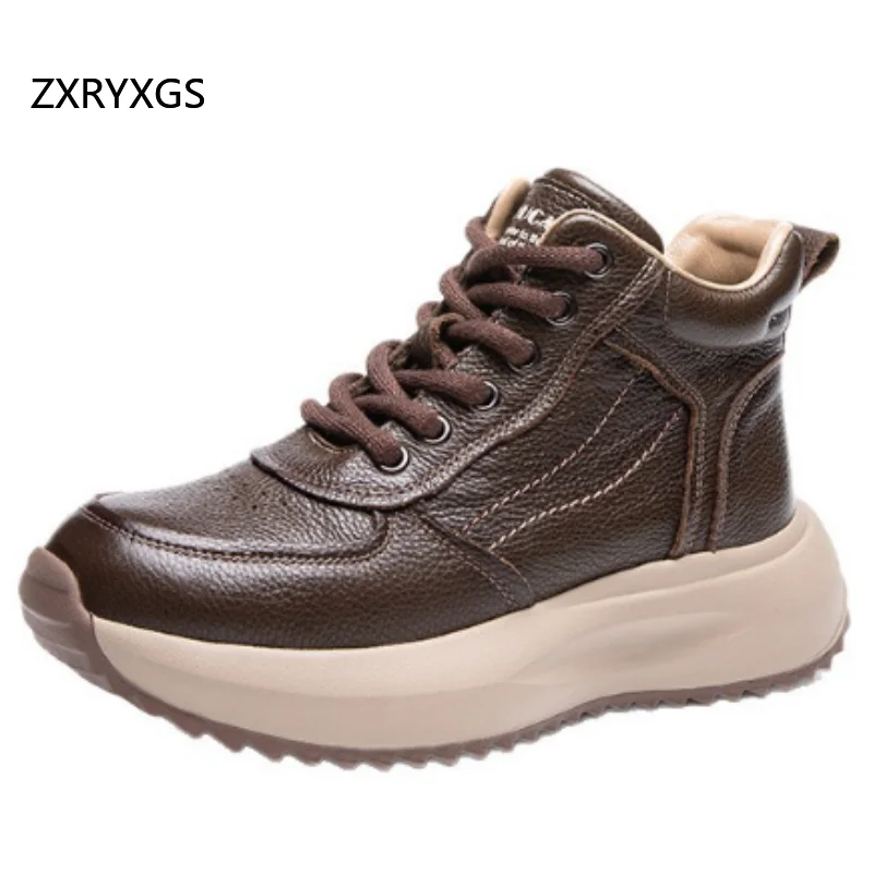 zxryxgs-nuevas-botas-de-cuero-genuino-atadas-cruzadas-cunas-de-serpiente-informales-suela-gruesa-botas-antideslizantes-de-moda-para-mujer-botas-de-invierno-2025