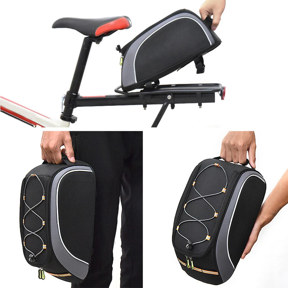 

Rear Seat Bag Cycling Pannier Bags Travel Trunk Waterproof Backseat High Capacity