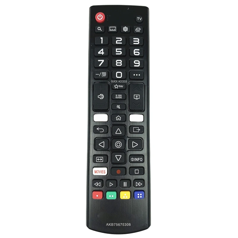 Television Remote Control with Smooth for Touch AKB75675306 for Smart