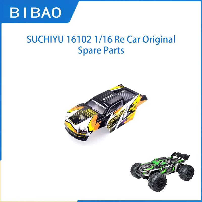 

SCY 16102 1/16 RC Car Original Spare Parts 6224 car shell yellow Suitable for SCY 16101 16102 16103 Car