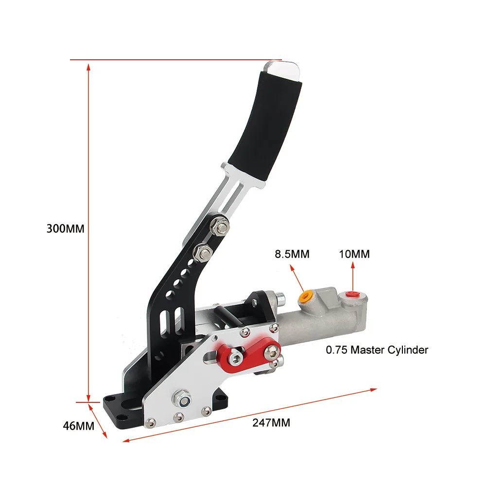 Freno de mano hidráulico modificado para coche, aleación de aluminio, derrape competitivo