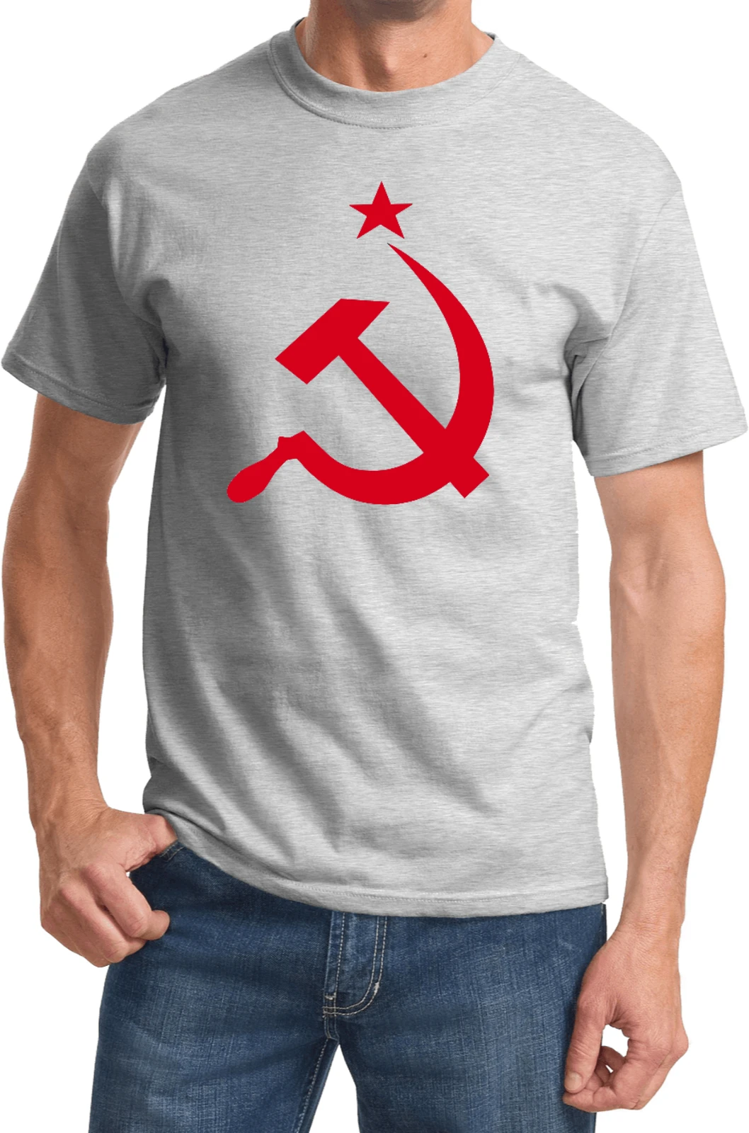 Buy Cool Shirts Soviet Union T-shirt Red Hammer and Sickle Tee