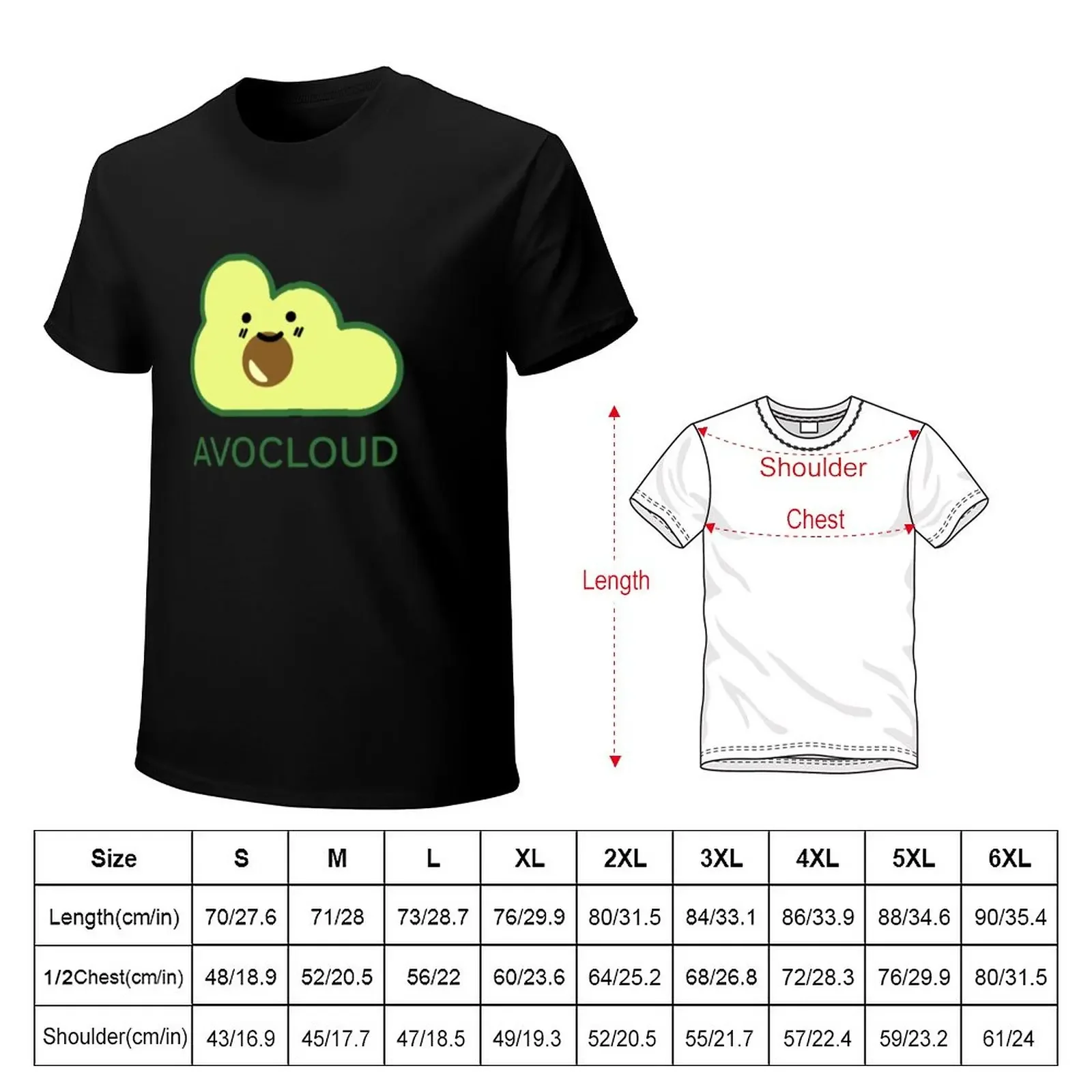 Avocloud Avocado Robots Science Big Data Analyst T-Shirt customs Blouse new edition mens graphic t-shirts big and tall