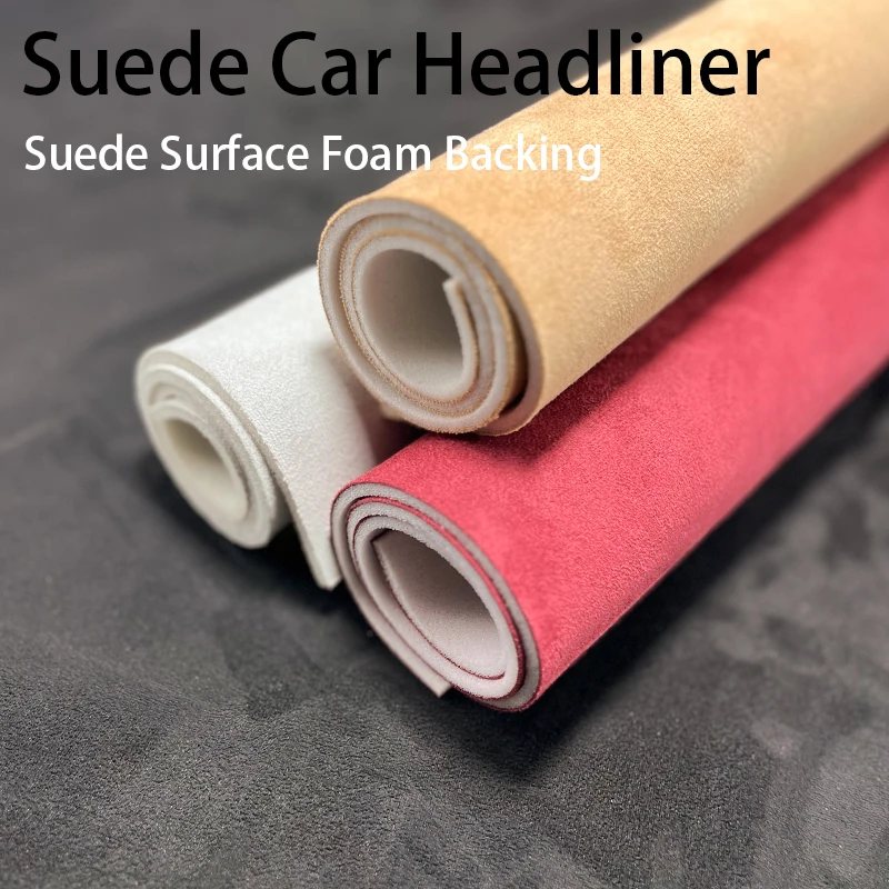 

Замшевая ткань для подголовника автомобиля, ремонт подкладки на потолок автомобиля, подкладка на крышу автомобиля, ремонт интерьера 200/300x140 см, пенопластовая подкладка