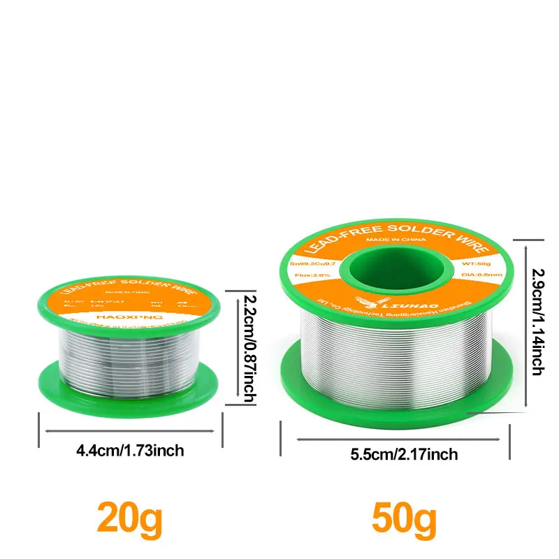 سلك لحام ذو درجة حرارة منخفضة خالي من الرصاص سلك لحام من القصدير نقطة انصهار منخفضة 217 درجة سلك لحام Sn99.3cu0.7 #4