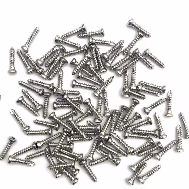 10Pcs Stainless Steel Self-tapping Screws For Small Animals And Pets
