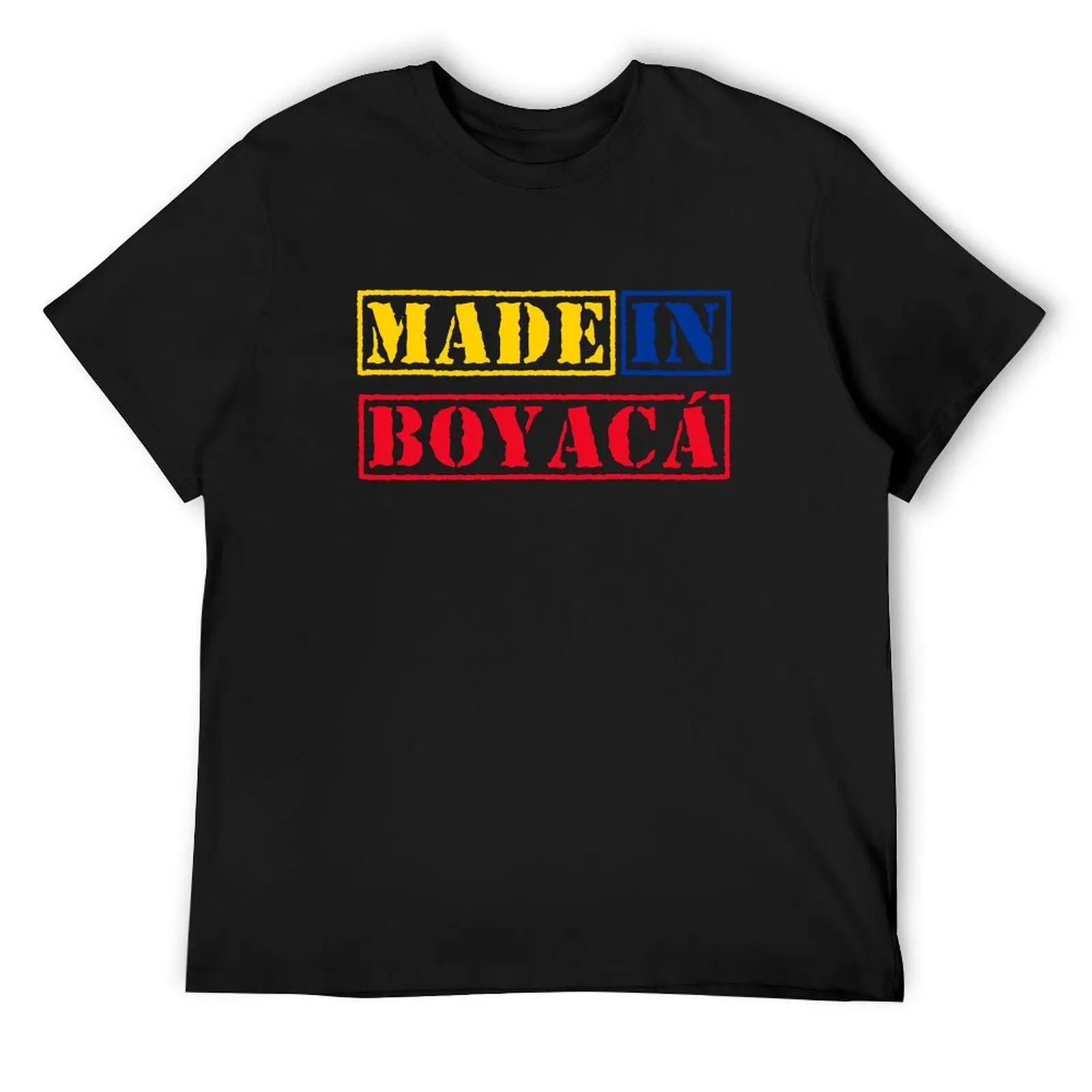 Made in Boyaca Colombia T-Shirt graphic tee shirt man t shirt anime tshirt street wear funny t shirts men