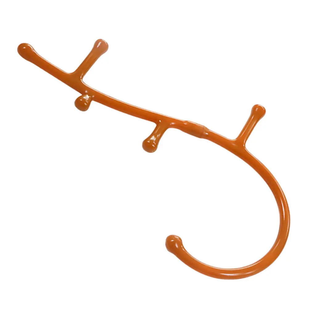 

1Pcs Handheld Back Massager PP Massage Stick Portable Acupoint Tool Promote Blood Circulation Fatigue Relief Multi-Function