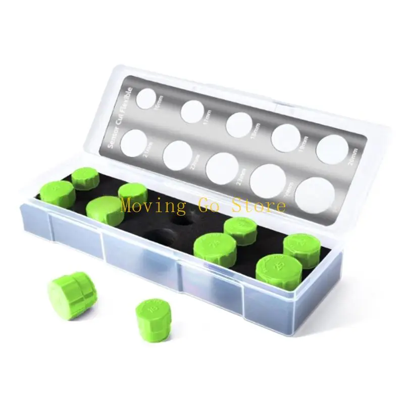 

B5XD Efficient Ergonomic Car Film Template Cutter Set With 10 Interchangeable Sizes Suitable For Flawlessly Detector Fitment