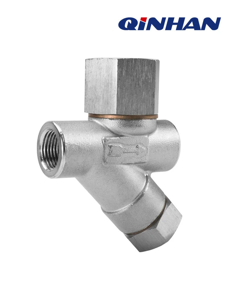 

304 stainless steel internal threaded thermal power type Y type steam trap 16P high temperature resistant to 300℃
