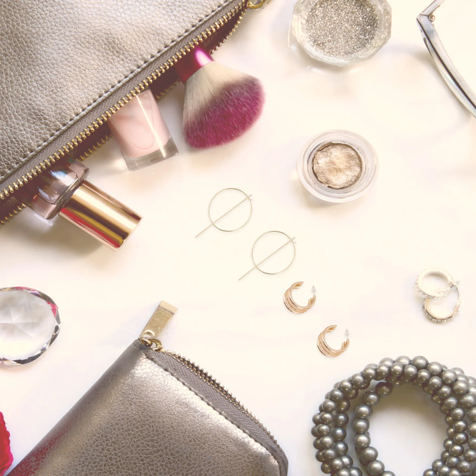 

12Pairs Geometric Earrings Set Simple Dangling Ear Rings Elegant Chic Decor Comfortable Wear Party Casual Everyday Special