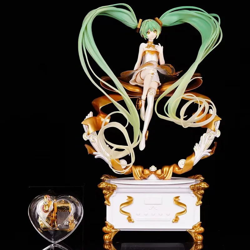 

Pretty Kawaii Girl 5th Anniversary Symphony 2022 Version Standing Anime Figure Music Box Collectible Model For Anime Fans Desk D